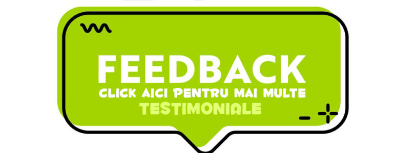 Feedback Banner or Label Green Speech Bubble with Linear Elements Isolated on White Background. Social Media Communication, Website Button, Customer or Follower Online Opinion. Vector Illustration