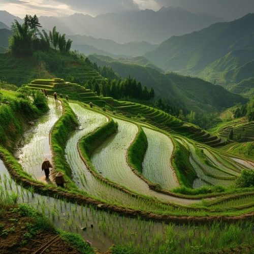 majestic-terrace-farming-stockcake