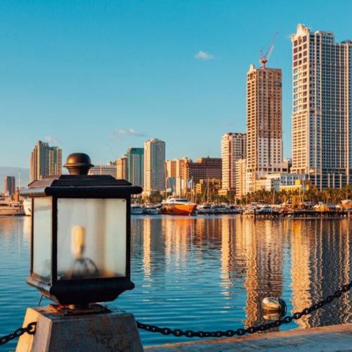 Skyline,Of,Manila,City,And,Manila,Bay,Along,The,Board Skyline,Of,Manila,City,And,Manila,Bay,Along,The,Board