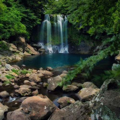 Cheonjeyeon Waterfalls Cheonjeyeon Waterfalls