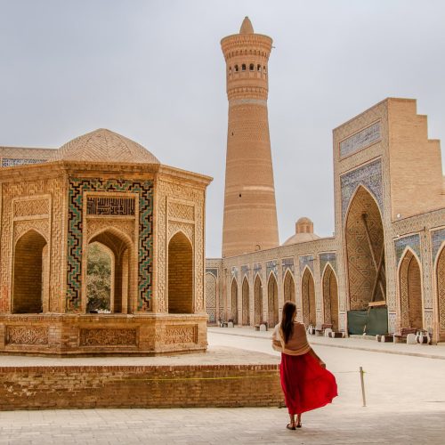 courtyard-of-kalyan-mosque-in-bukhara-uzbekistan courtyard-of-kalyan-mosque-in-bukhara-uzbekistan
